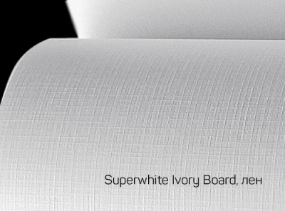 246-70X100-100-L 203-ЛЕН-2S SUPERWHITE IVORY BOARD картон