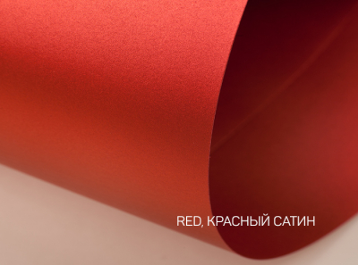 КОНВЕРТ-110x220-200-L MAJESTIC SATIN RED КРАСНЫЙ САТИН