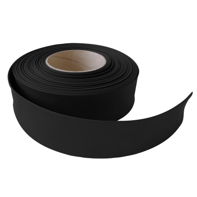 UIS-R100 35-17-025 BLACK ROLL Термоусадочная трубка. Черный.25м