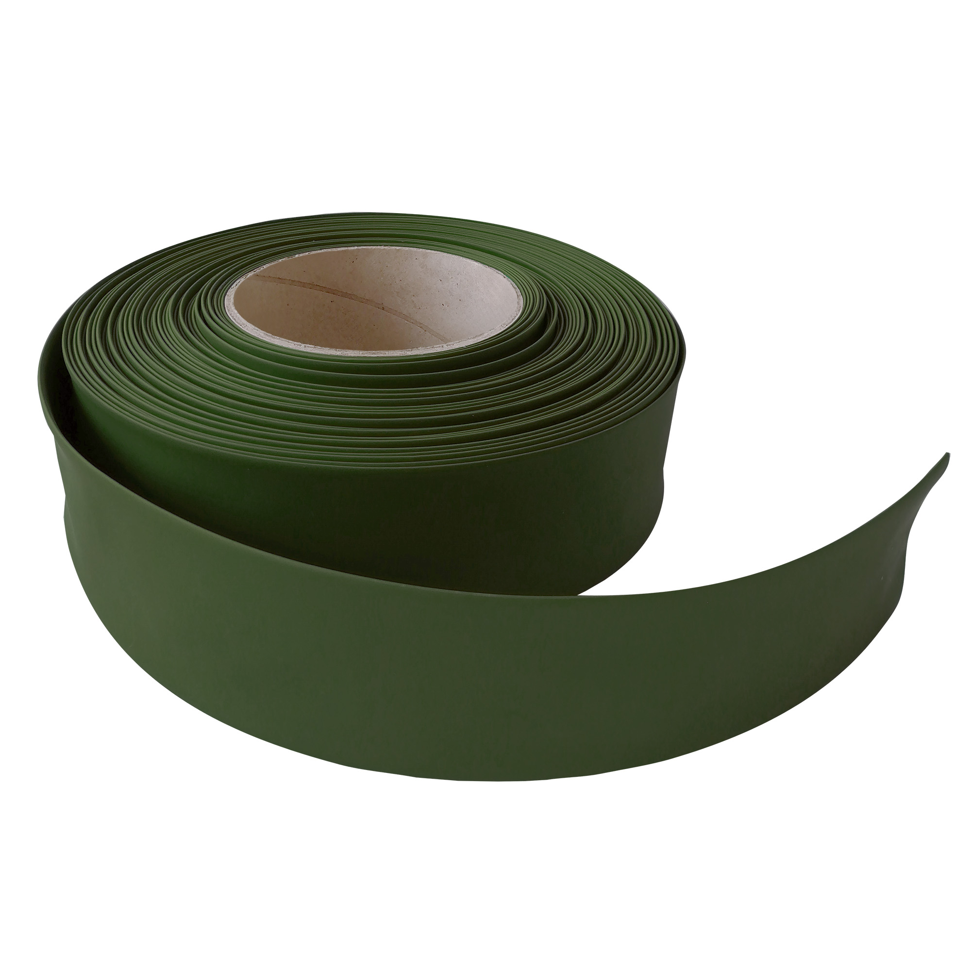 UIS-R100 35-17-025 DARK GREEN ROLL Термоусадочная трубка. Темно-зеленый. 25м