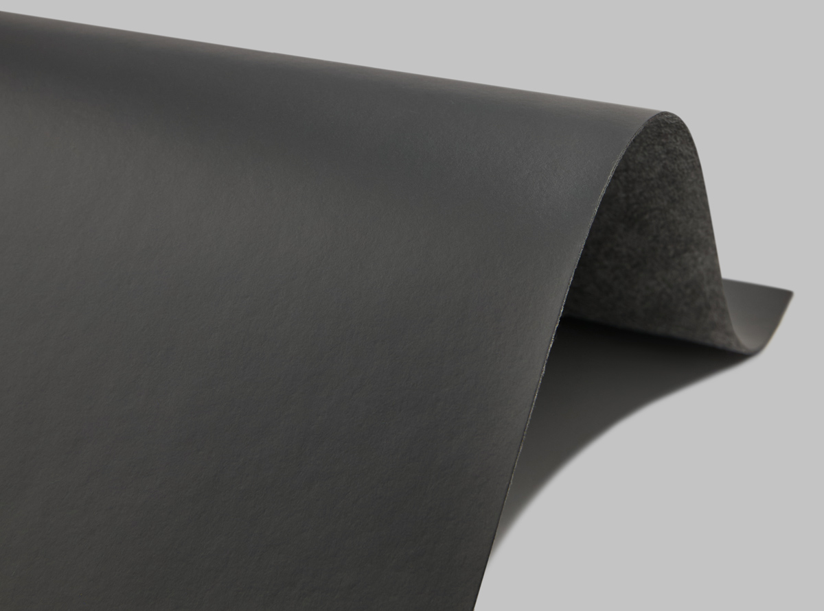 230-140X50 VIVAT NERO BLACK ЧЕРНЫЙ переплетный материал